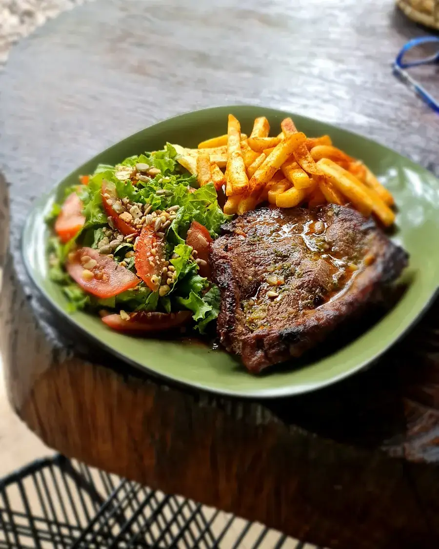 Dish served at the restaurant